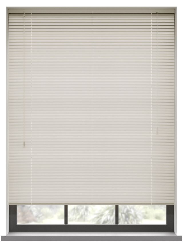 Satin Ivory Aluminium Venetian