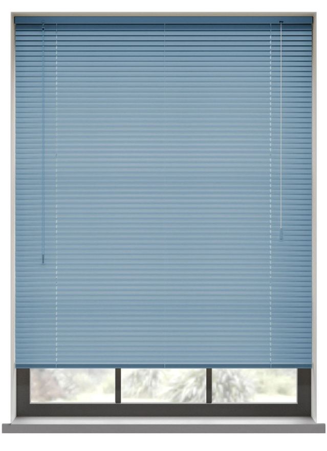 Light Blue Aluminium Venetian 