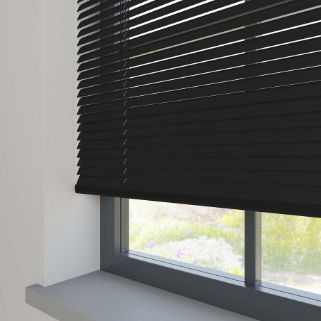 Apex Gloss Black Aluminium Venetian