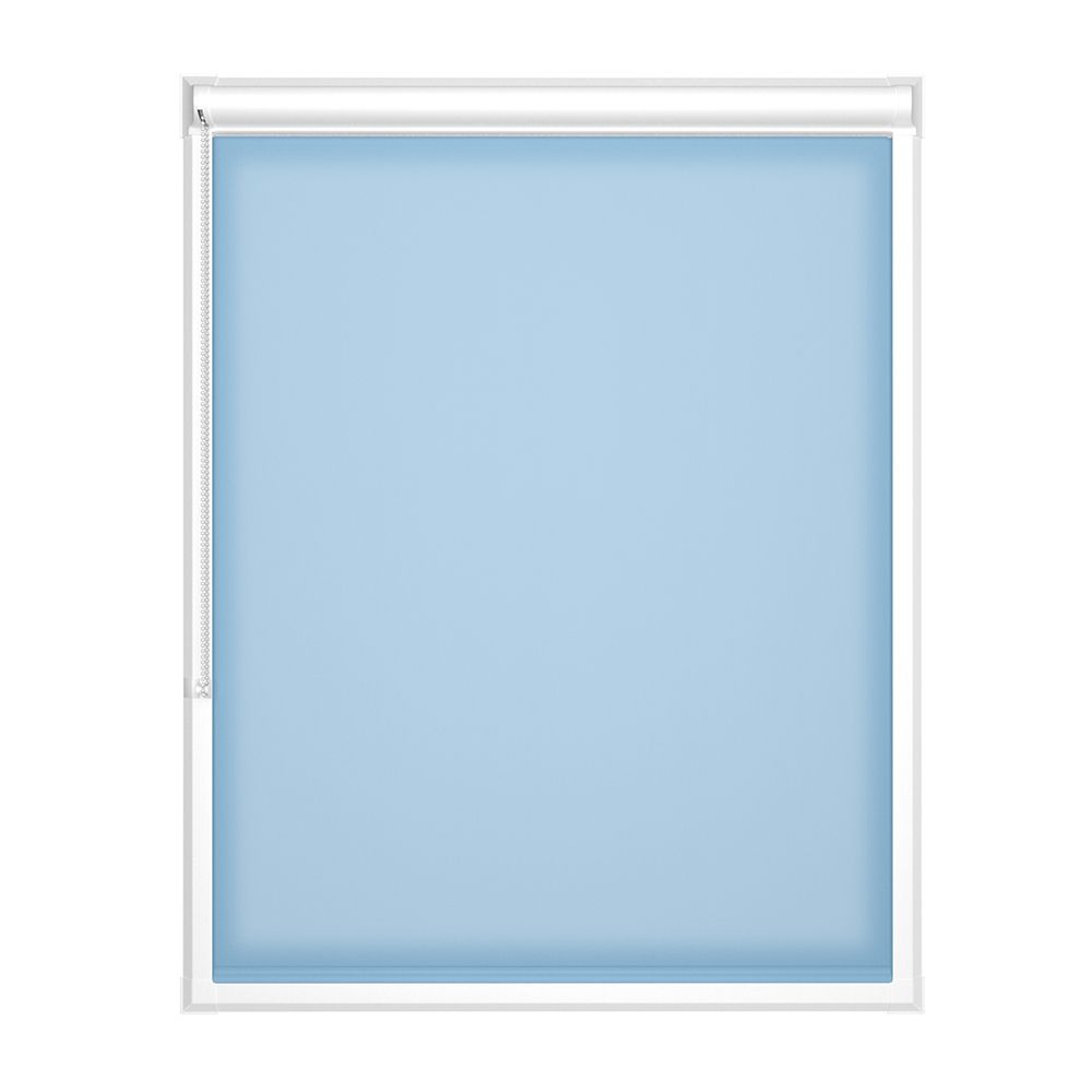  Burst Sky Blue Perfect Fit Dimout Roller