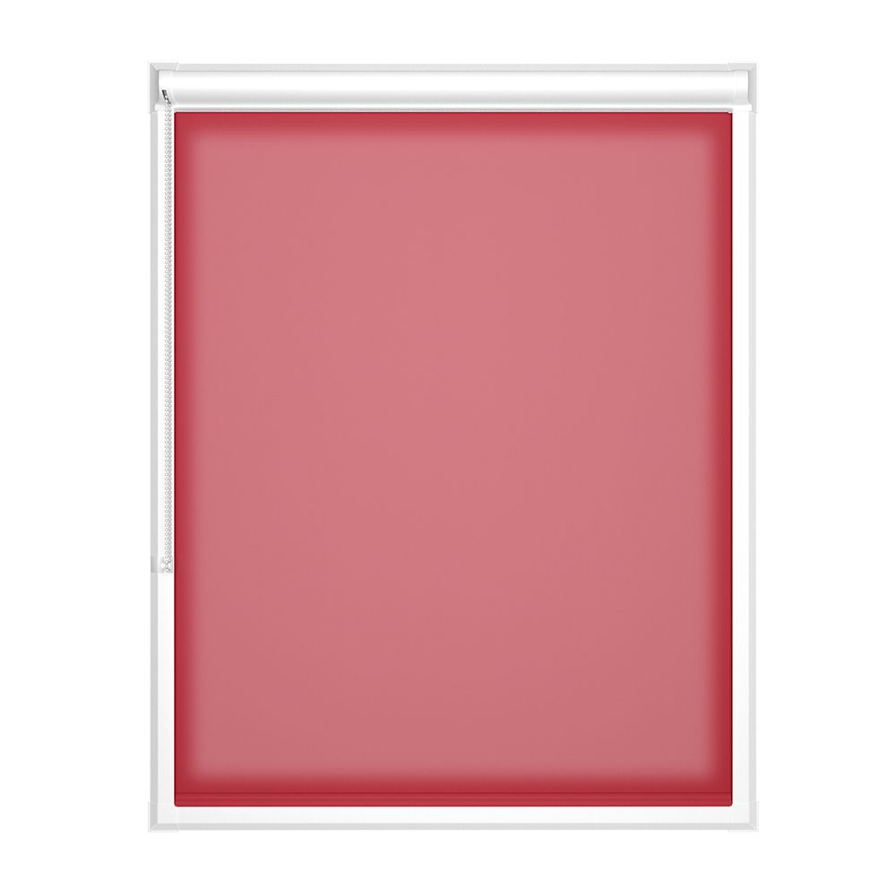 Burst Crimson Rose Perfect Fit Dimout Roller