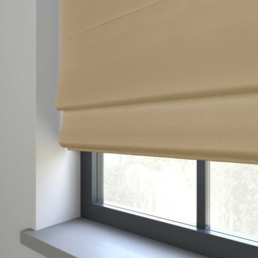 Opulent Faux Silk Light Gold