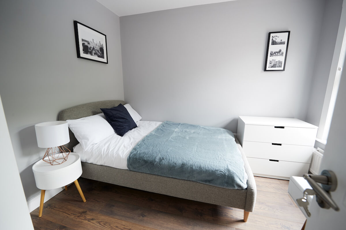 grey and teal bedroom ideas